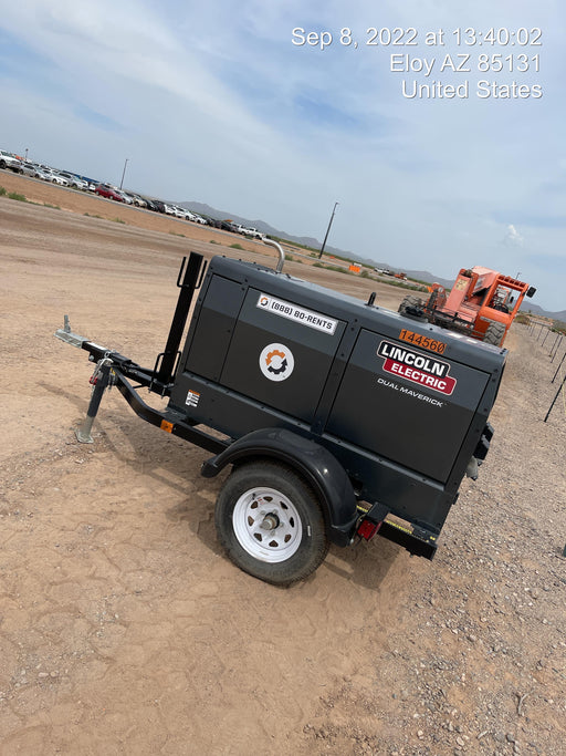 2021 Lincoln Electric Dual Maverick 200/200X Ready Pak 3 (includes trailer, cable rack, fender light kit)