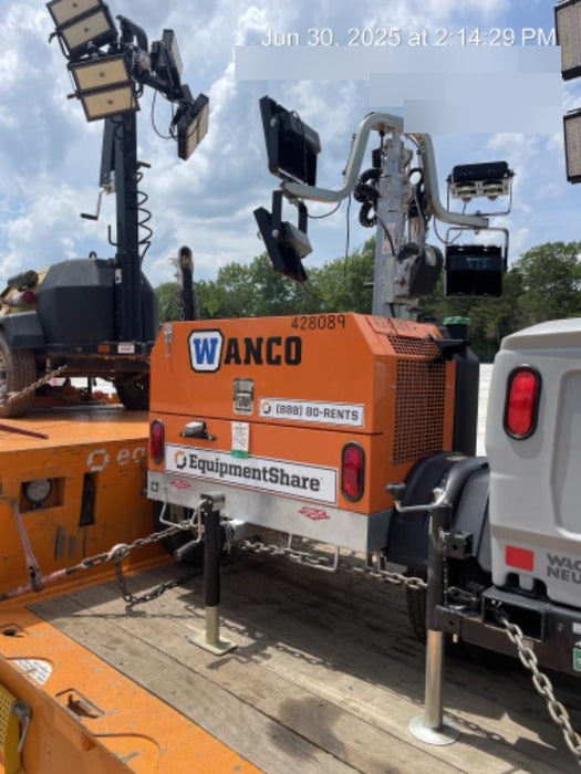 2024 Wanco WLTT-4MM4K Diesel, Deep Sea Controller, Shore Power Plug, Auto Start, (4) 350W LED Floodlights, 4kW Generator, 60 Gal Fuel Tank, 2" Ball, T3