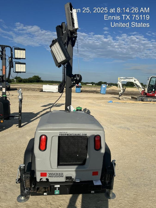 2024 Wacker Neuson LTT4 Diesel, Kohler KDW702, Deep Sea Controller, Auto Start, LED 320W, Bypass Outlet, T3