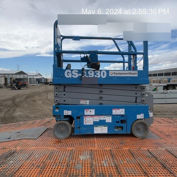 2020 Genie GS-1930 Standard Machine, 800W Inverter