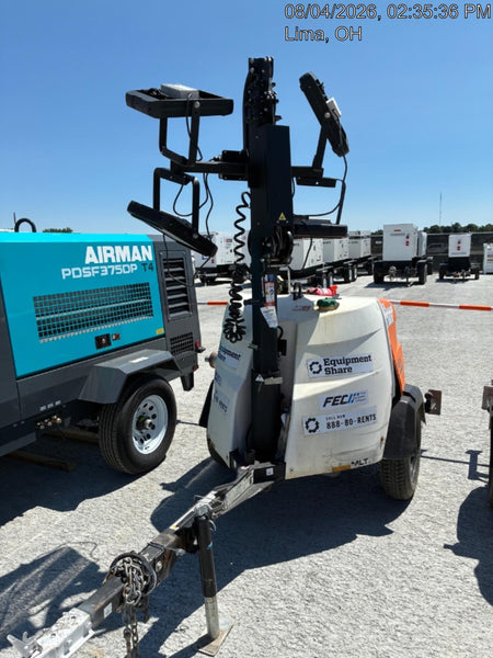 2024 Generac MLT2 Diesel, Flex Switch 120V Input, Powerzone Controller, 
(4) 320W LED Lights, 4kW Generator, 39.9 Gal Fuel Tank, 2" Ball, T3