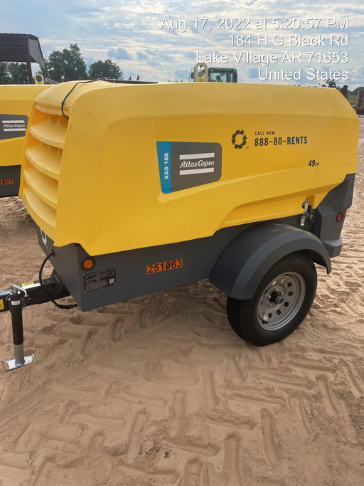 2022 ATLAS COPCO XAS188 CWK