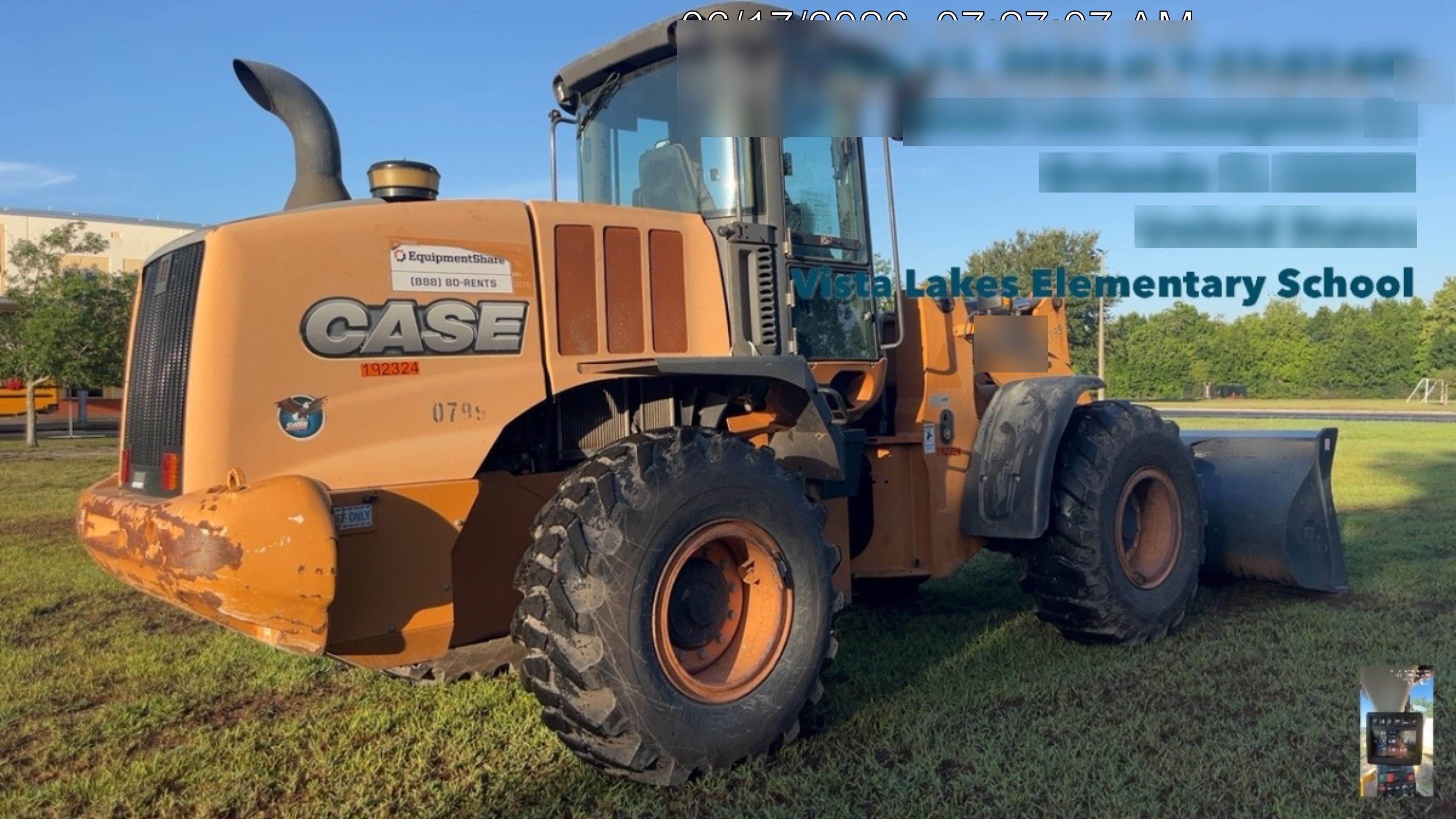 2015 CASE 721F