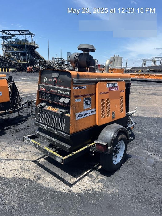 2021 Lincoln Electric Vantage 549X Ready Pak 3, ORANGE (includes trailer, cable rack, fender light kit)