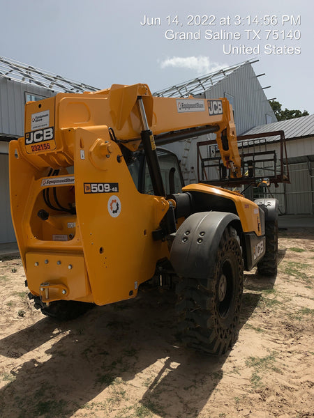 2022 JCB 509-42 74Hp Dsl, Canopy, Sld Tires, LED WL, Bcn, L Hook, EST