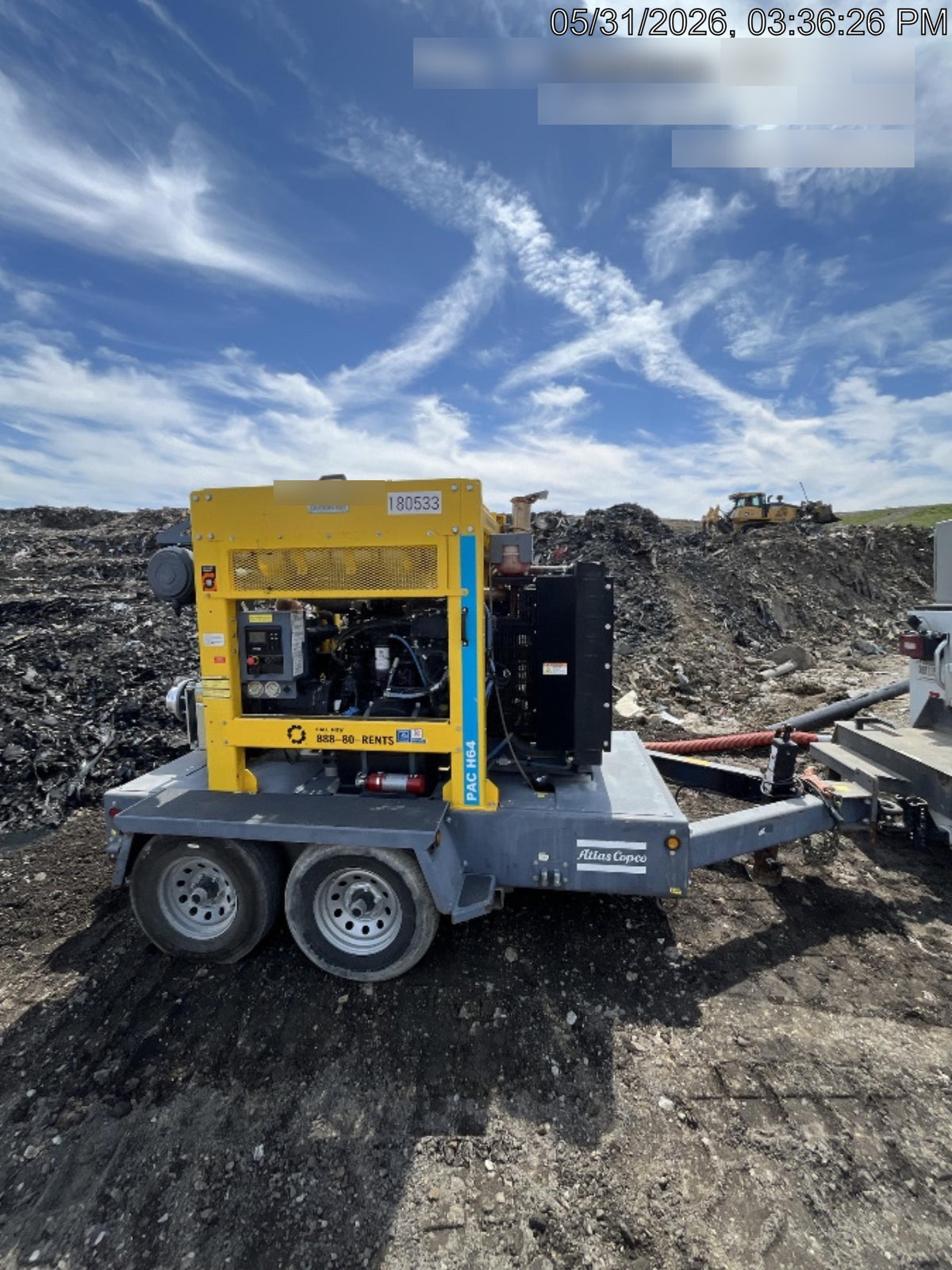 2021 ATLAS COPCO PAC H64 JD