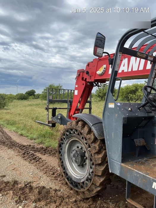 2018 Manitou MTA10055 Manitou MTA10055 - Canopy, Worklights, Beacon, 66" Carriage, 60" Forks, Solid Tires, Aux Hydraulics