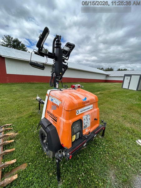 2023 Generac MLT2 Diesel, Flex Switch 120V Input, Powerzone Controller, (4) 320W LED Lights, 4kW Generator, 39.9 Gal Fuel Tank, 2" Ball, T3