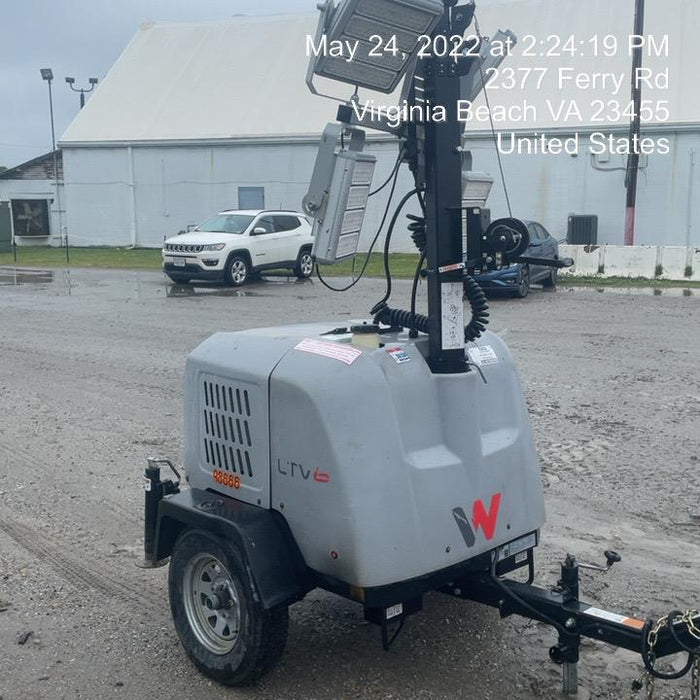 2020 Wacker Neuson LTV6K LTV6K-METAL HALIDE LIGHT TOWER 60HZ KUBOTA LED 300