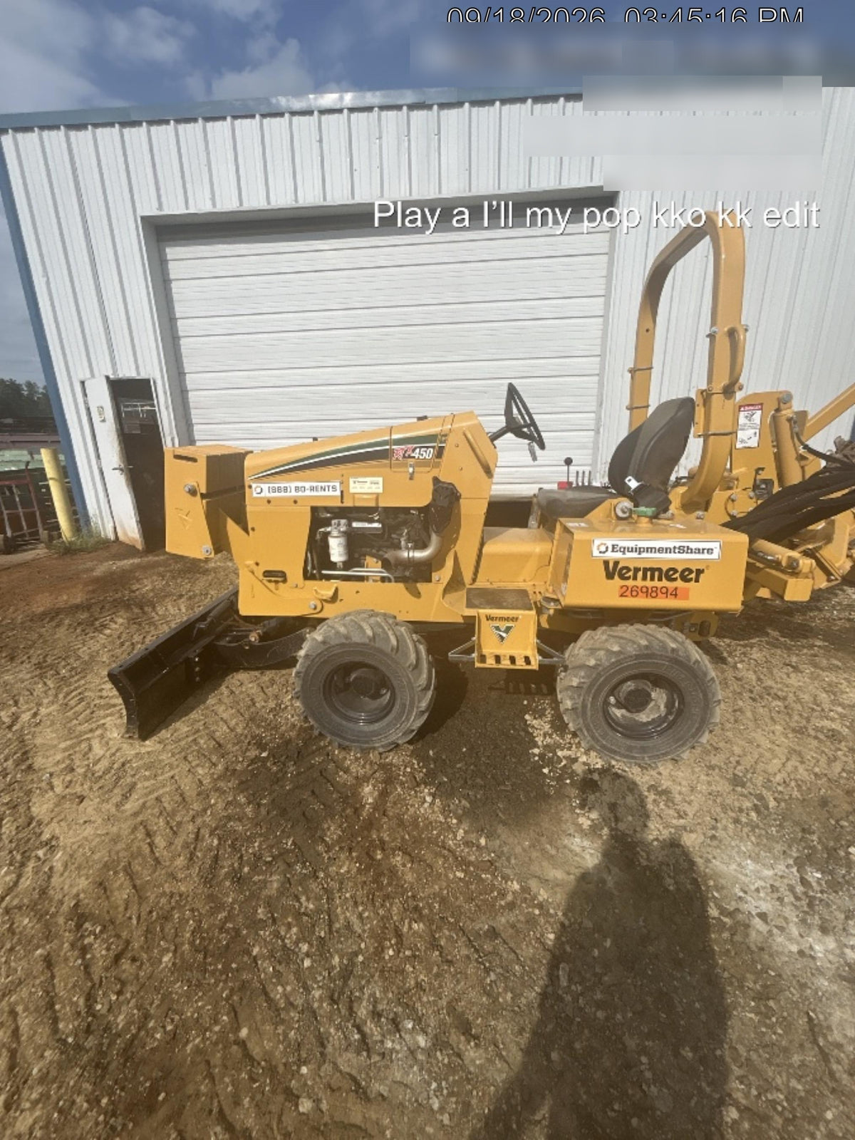 2023 VERMEER RTX450