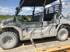 2019 Kawasaki Mule PRO-DXT Standard Options, Backup Alarm, Beacon, Plastic Hard Top, Poly Windshield, Horn Kit