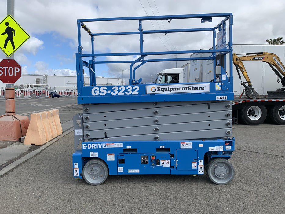 2021 Genie GS-3232 Electric Drive, NM Sld Tires, Bcn, EST