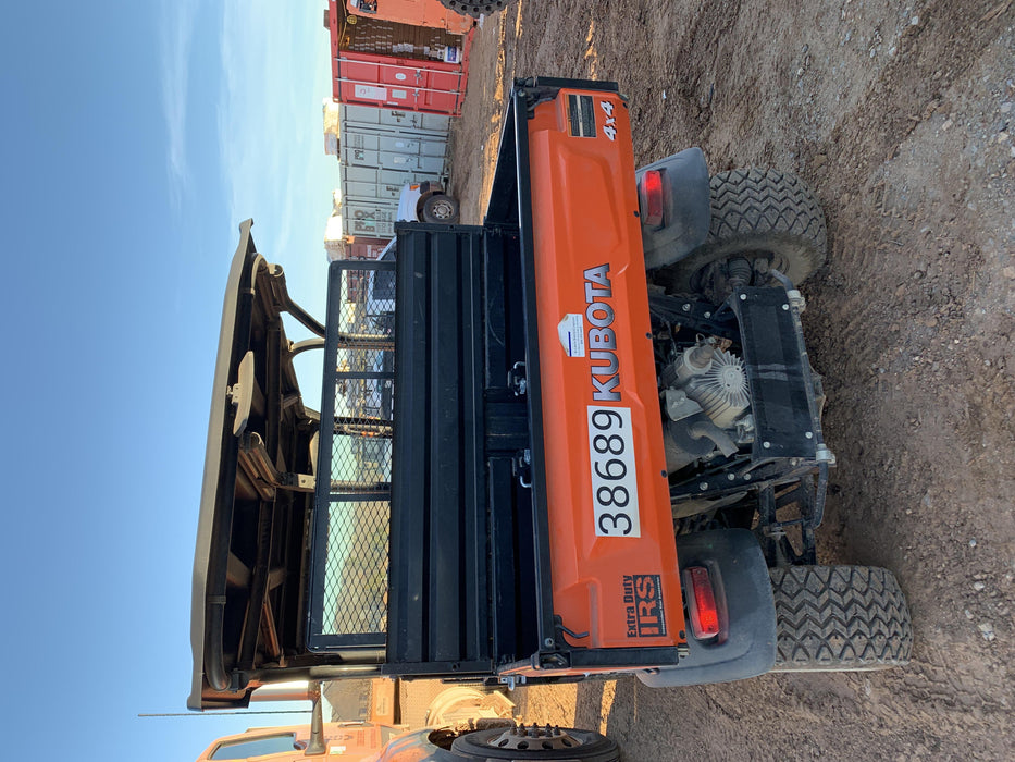 2019 Kubota RTV-X1140W-H 4wd Utility Cart, 4 Seat, Diesel, LED Strobe, Windshield Tempered Glass, Plastic Canopy, Wire Harness Kit, Backup Alarm