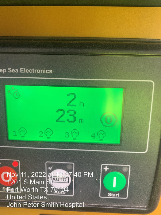 2022 Allmand NLV3GR (4) LED Light Fixture 350W, 23' Vertical Mast, 3kW Prime, Towable, ES Decals, T3