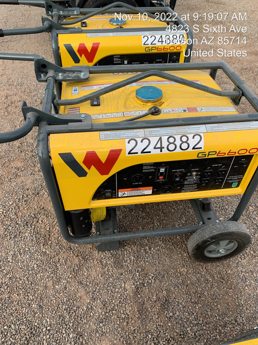 2022 WACKER NEUSON GP6600A