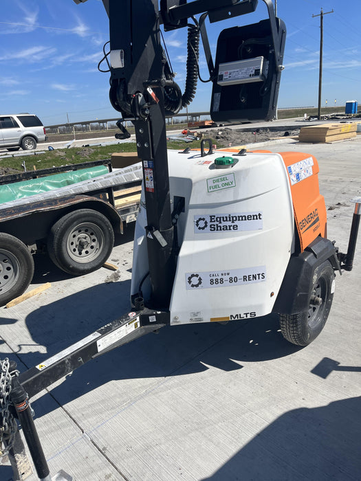 2023 Generac MLT2 Diesel, Flex Switch 120V Input, Powerzone Controller, 
(4) 320W LED Lights, 4kW Generator, 39.9 Gal Fuel Tank, 2" Ball, T3