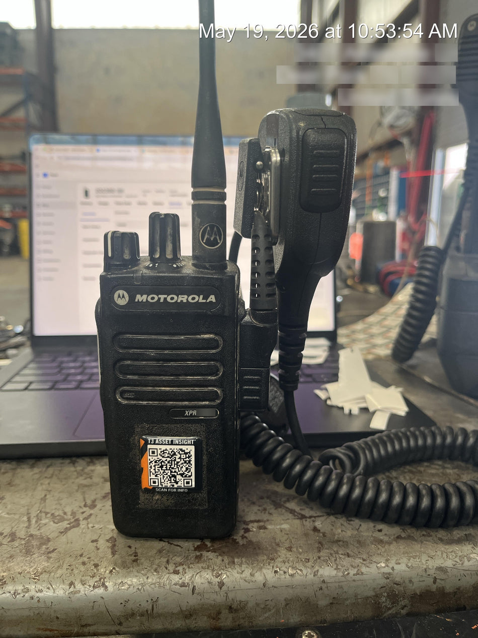 2021 MOTOROLA XPR3300E