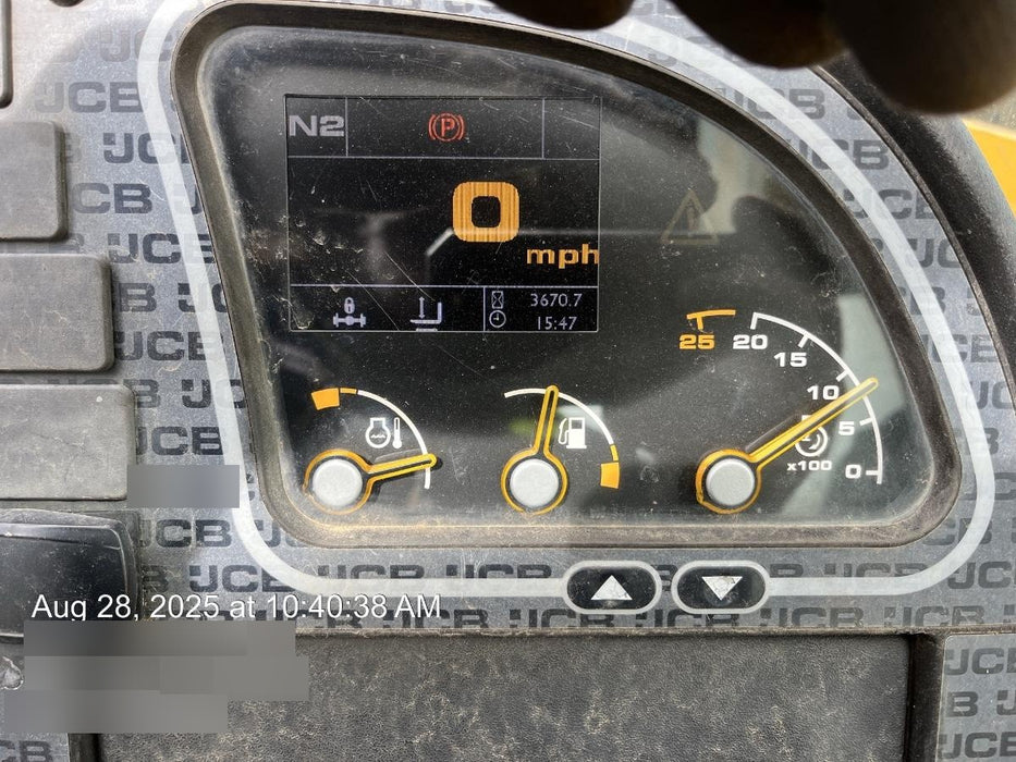 2020 JCB 510-56 Canopy, Solid Tires, Work Lights, Beacon, Aux Hydraulics, Back up Alarm, Lifting Eye, ES Decals