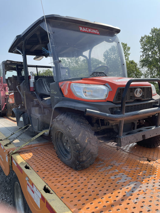 2022 Kubota RTV-X1140W-H Plastic Canopy, Windshield Acrylic Clear, LED Strobe Light, Wire Harness Kit, Back up Alarm