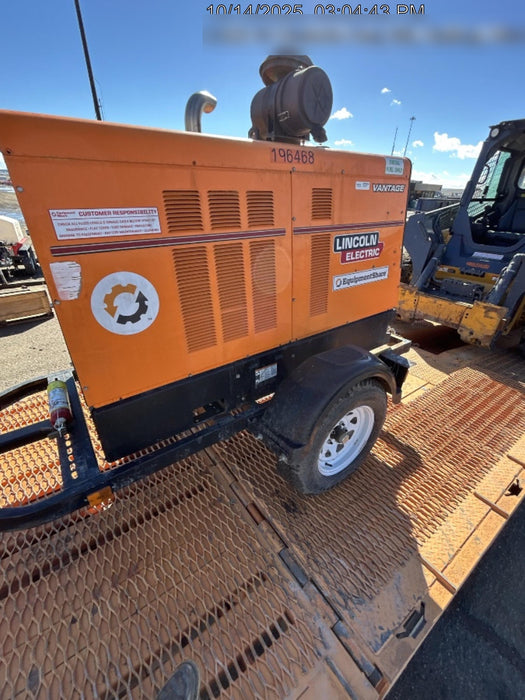 2021 Lincoln Electric Vantage 549X Ready Pak 3, ORANGE (includes trailer, cable rack, fender light kit)