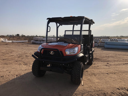 2021 Kubota RTV-X1140W-H Plastic Canopy, Windshield Acrylic Clear, LED Strobe Light, Wire Harness Kit, Back up Alarm