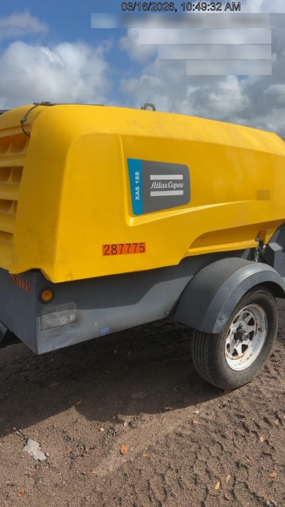2023 ATLAS COPCO XAS188 CWK