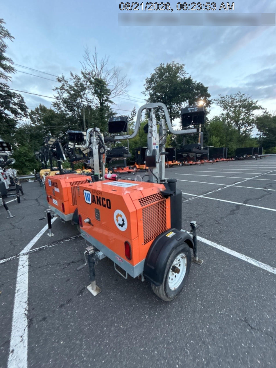 2024 Wanco WLTT-4MM4K Diesel, Deep Sea Controller, Shore Power Plug, Auto Start, (4) 350W LED Floodlights, 4kW Generator, 60 Gal Fuel Tank, 2" Ball, T3