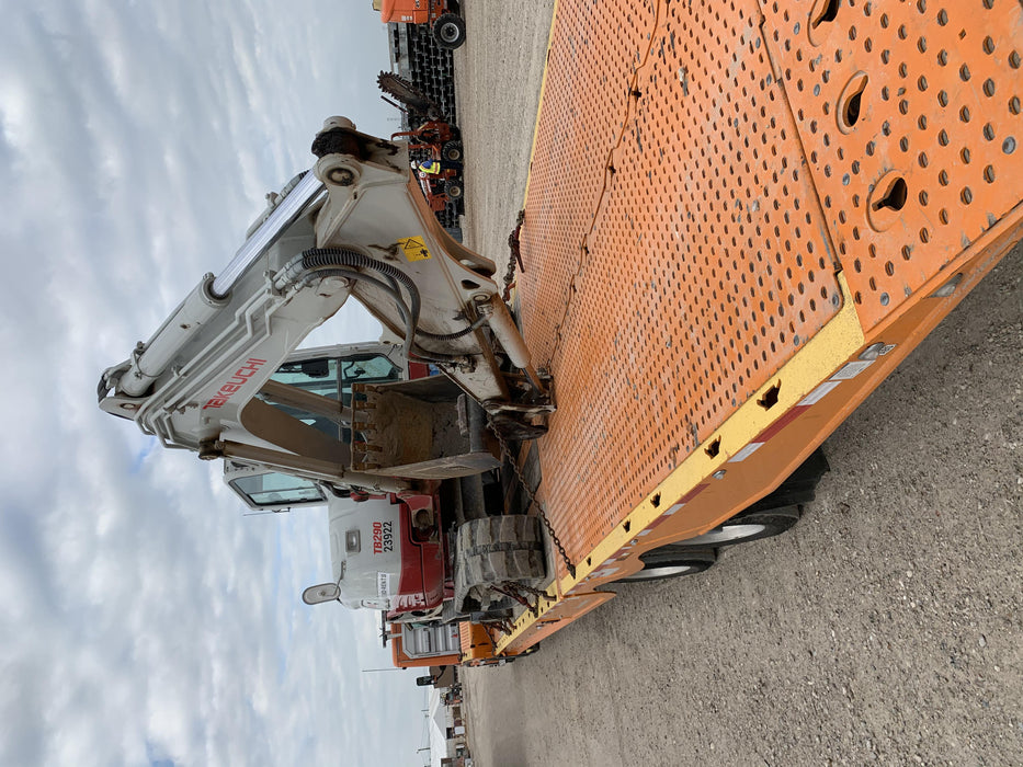 2019 Takeuchi TB290 Takeuchi TB290 Cab/Heat/AC w/Rubber Tracks, Auxiliary Hydraulics, Dozer Blade, Manual QC w/ 18/24/36" Buckets, Hydraulic Thumb Installed