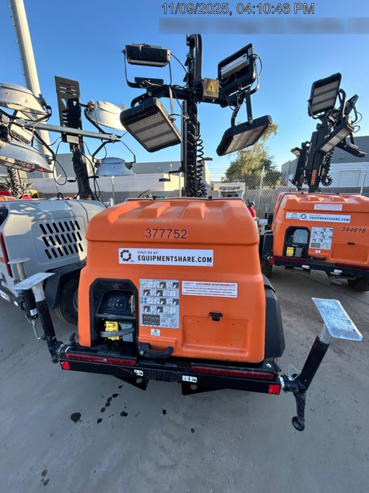 2023 Generac MLT2 Diesel, Flex Switch 120V Input, Powerzone Controller, 
(4) 320W LED Lights, 4kW Generator, 39.9 Gal Fuel Tank, 2" Ball, T3