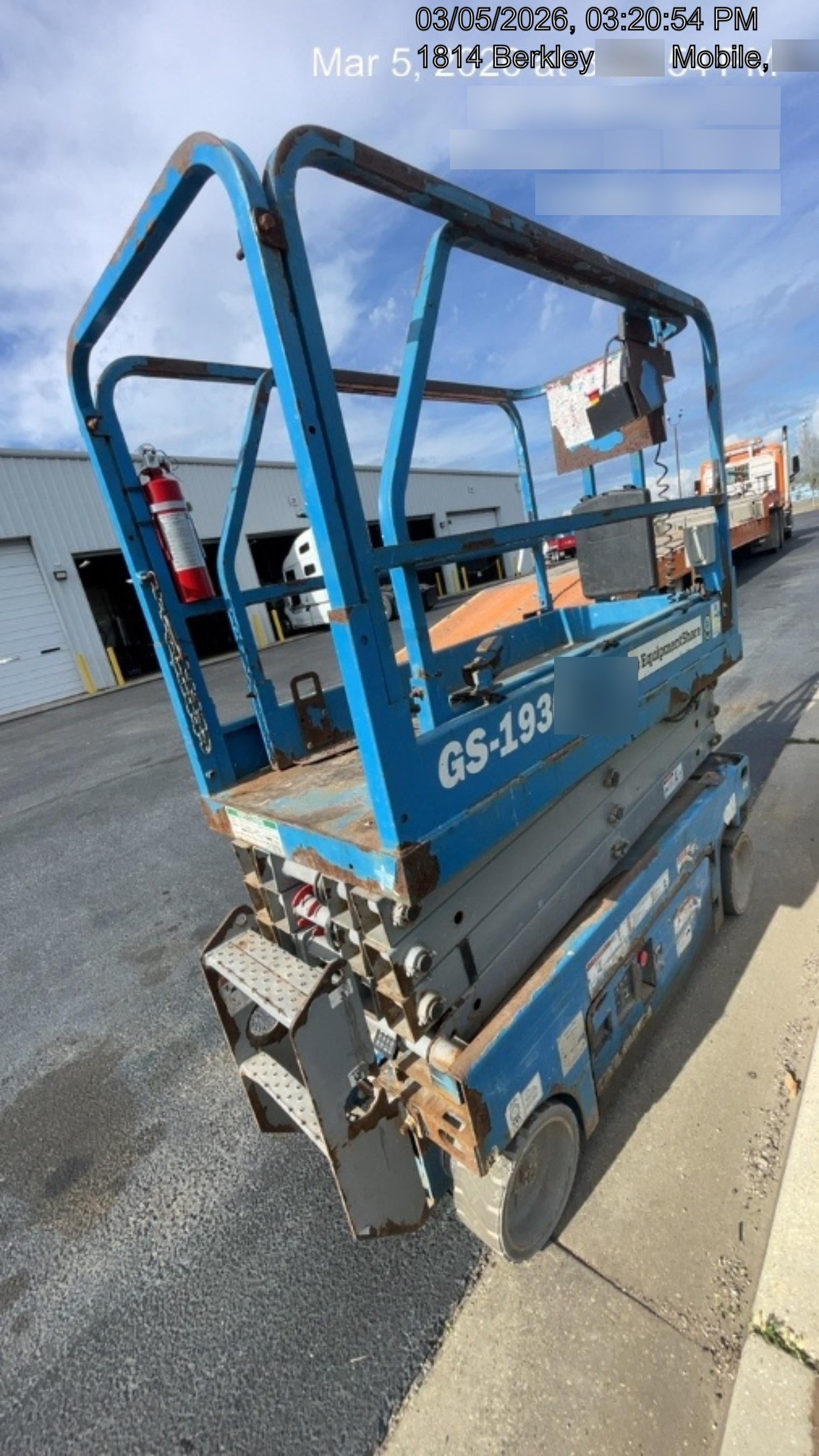 2018 Genie GS-1930 Genie GS-1930 Scissor Lift w/Standard Options