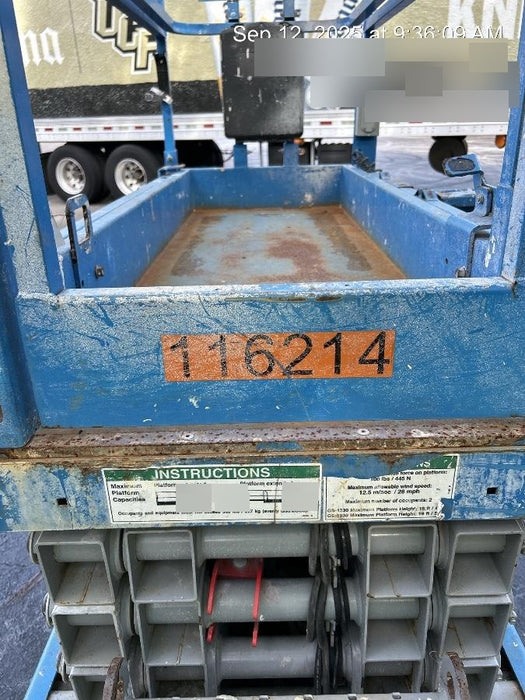 2020 Genie GS-1930 Solid Non Marking Tires, Beacon, Folding rails with half height swing gate