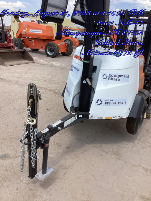 2023 Generac MLT2 Diesel, Flex Switch 120V Input, Powerzone Controller, (4) 320W LED Lights, 4kW Generator, 39.9 Gal Fuel Tank, 2" Ball, T3