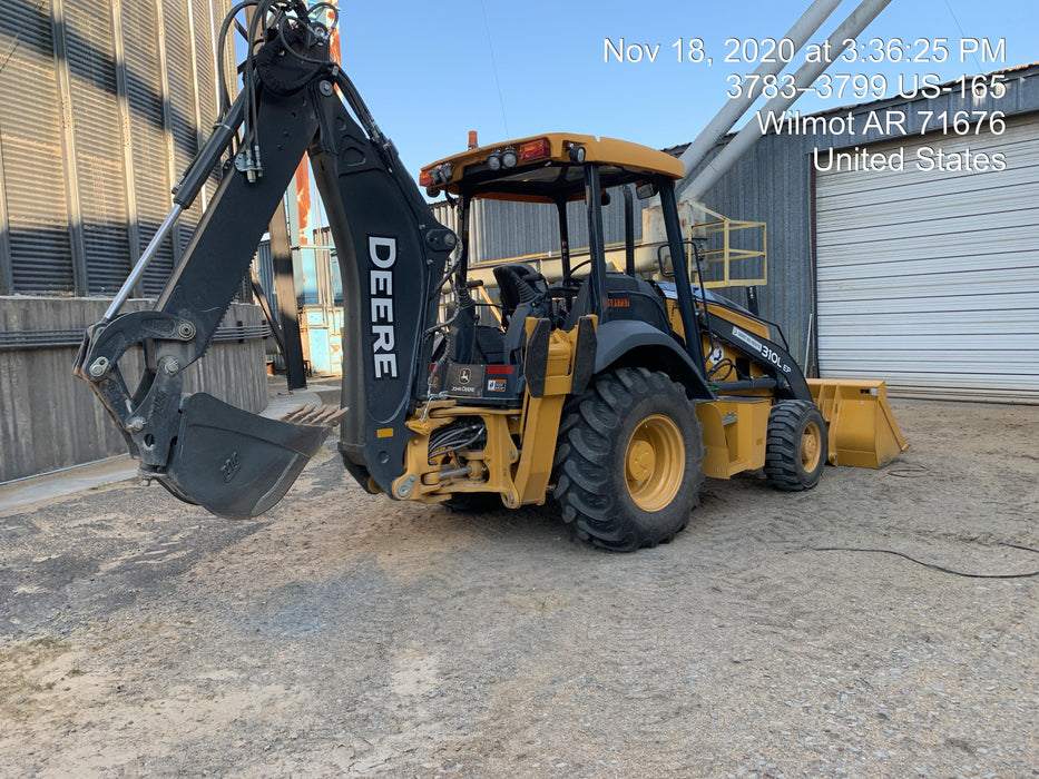 2020 John Deere 310LEP - Extendable Stick Canopy, 4WD, Extendable Stick, Pilot Controls, 2 Way Hydraulics, TAG Manual QC