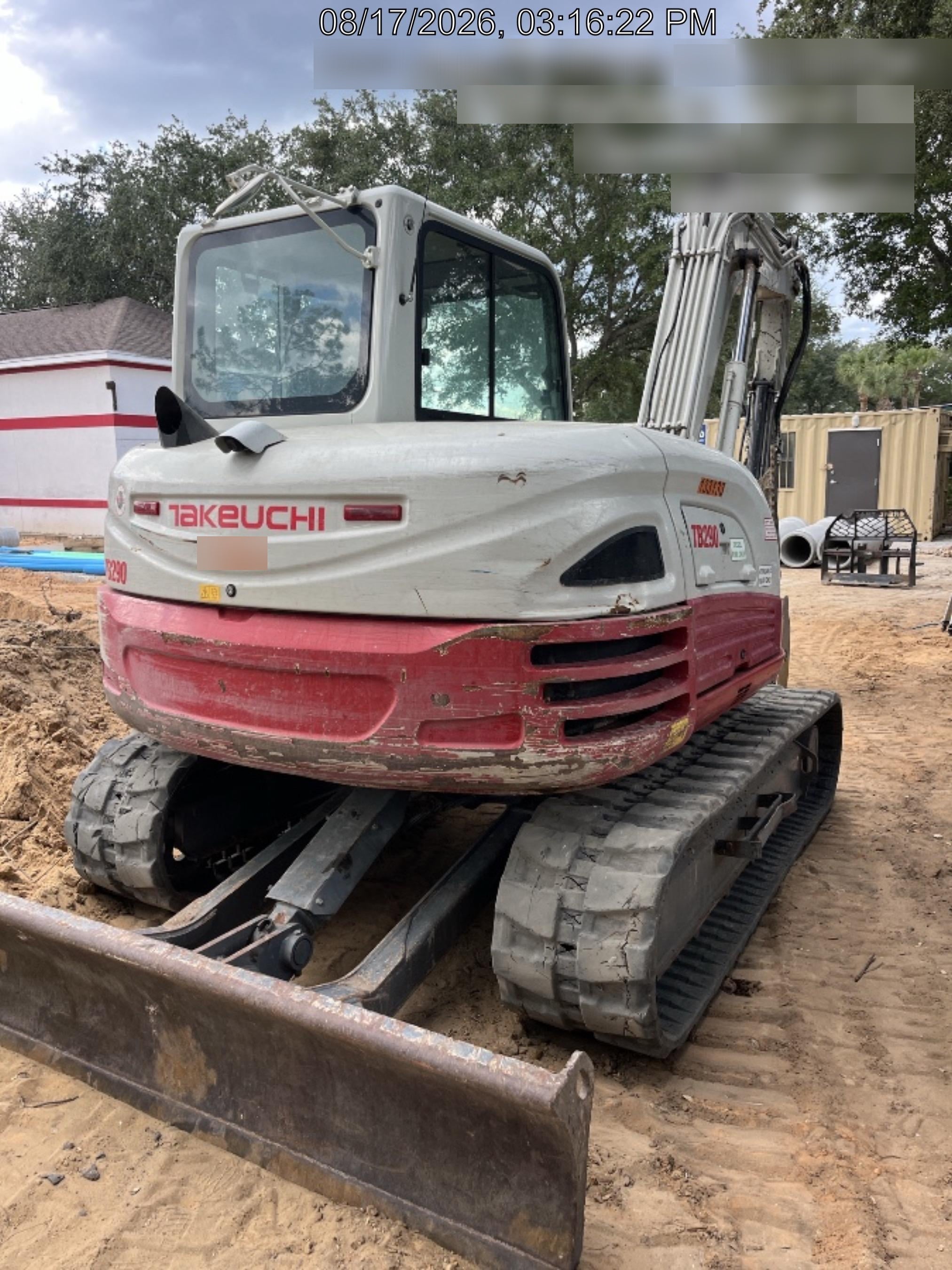2021 TAKEUCHI TB290C