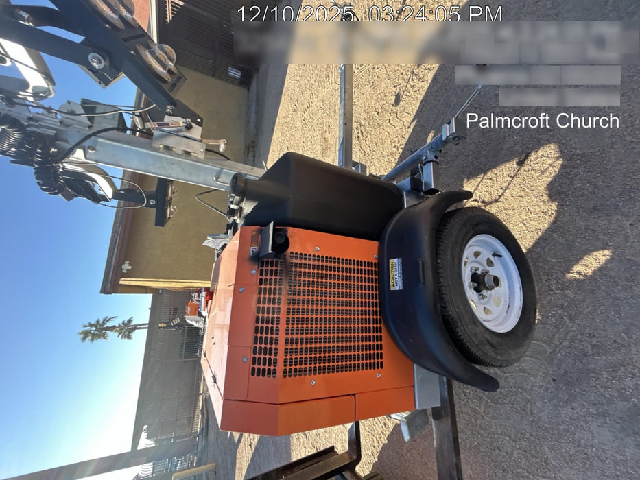 2024 Wanco WLTT-4MM4K Diesel, Deep Sea Controller, Shore Power Plug, Auto Start, (4) 350W LED Floodlights, 4kW Generator, 60 Gal Fuel Tank, 2" Ball, T3