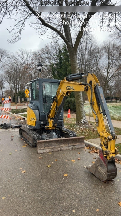 2017 Gehl Z35 Standard Rental Specs