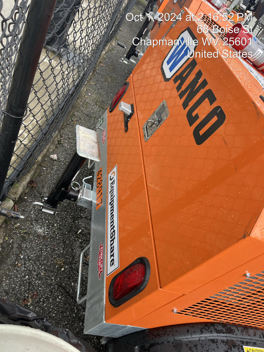 2024 Wanco WLTT-4MM4K Diesel, Deep Sea Controller, Shore Power Plug, Auto Start, (4) 350W LED Floodlights, 4kW Generator, 60 Gal Fuel Tank, 2" Ball, T3