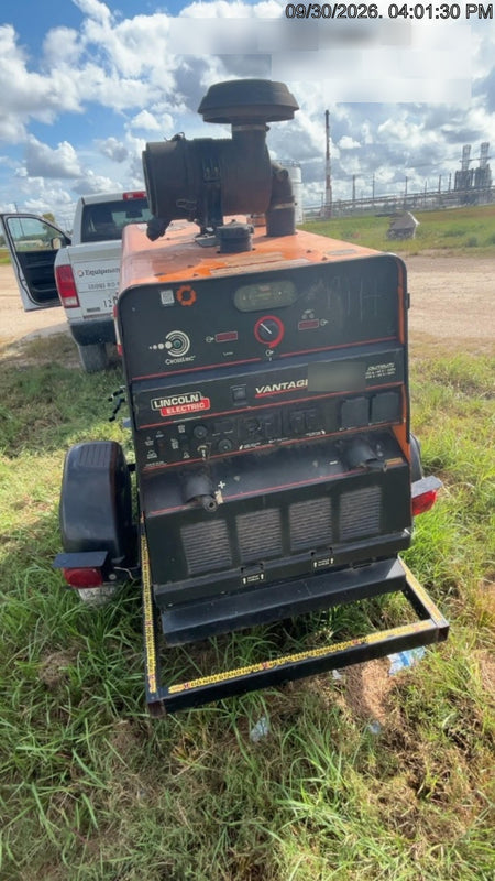 2022 Lincoln Electric Vantage 549X Crosslink Technology, Trailer Mounted, ES Decals, T3