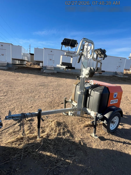 2024 Wanco WLTT-4MM4K Diesel, Deep Sea Controller, Shore Power Plug, Auto Start, (4) 350W LED Floodlights, 4kW Generator, 60 Gal Fuel Tank, 2" Ball, T3
