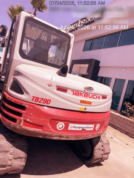 2022 TAKEUCHI TB290-CR