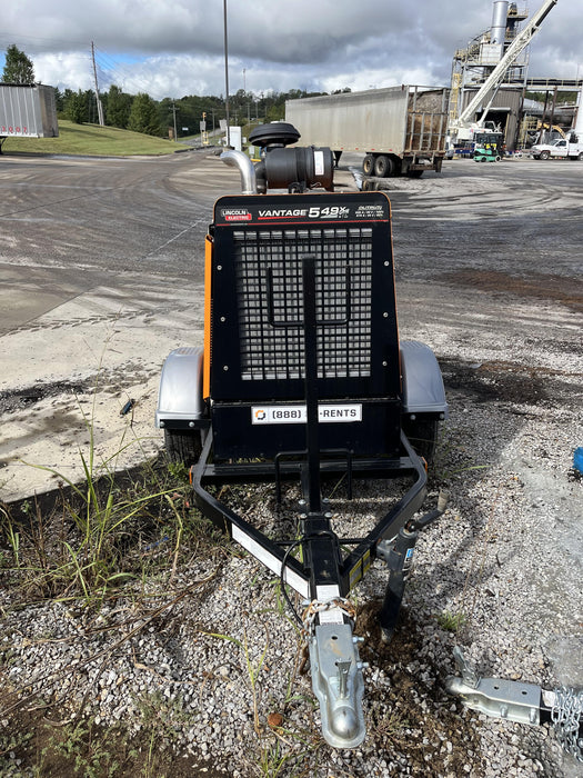 2022 Lincoln Electric Vantage 549X Crosslink Technology, Trailer Mounted, ES Decals, T3