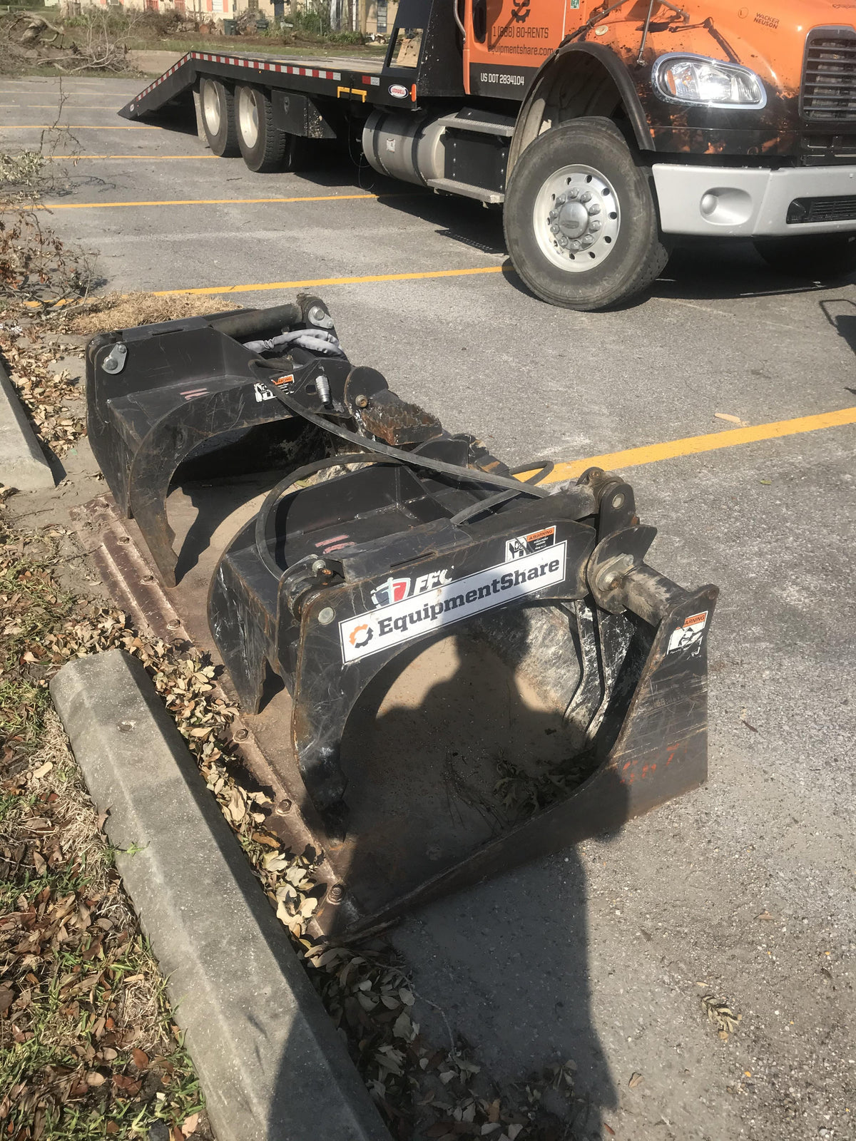 2018 PALADIN 76" Scrap Grapple Bucket - Paladin