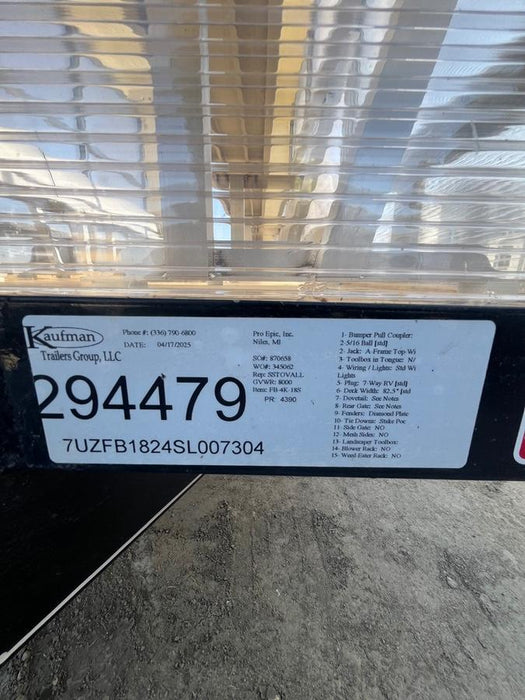 2025 PRO EPIC FBPRO-4K18S-D