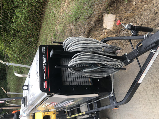 2019 Lincoln Electric Vantage 322 Ready-Pak 3, Two Wheel Trailer, Fender and Light Kit, Cable Rack