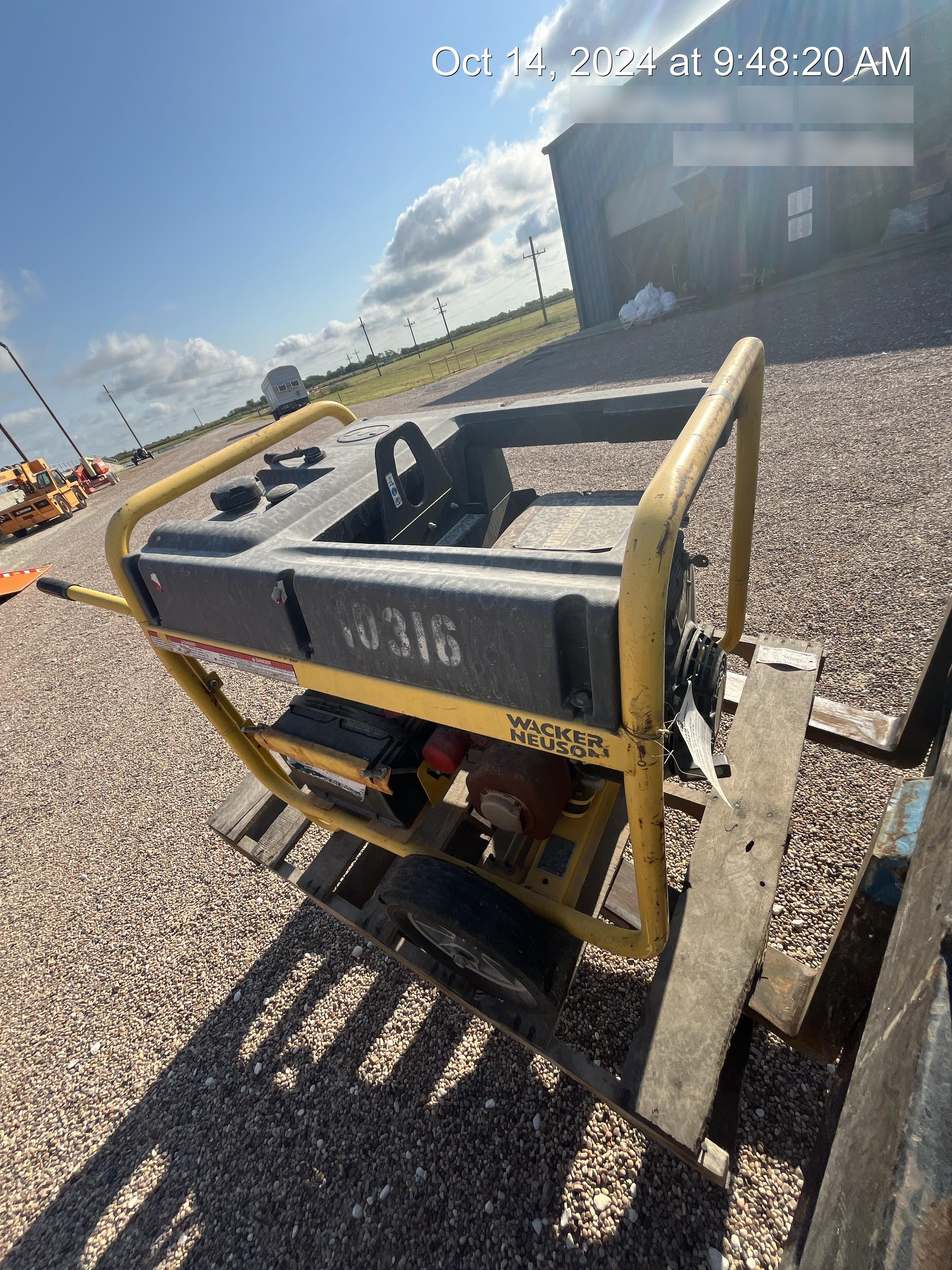 2018 WACKER NEUSON GPS9700V