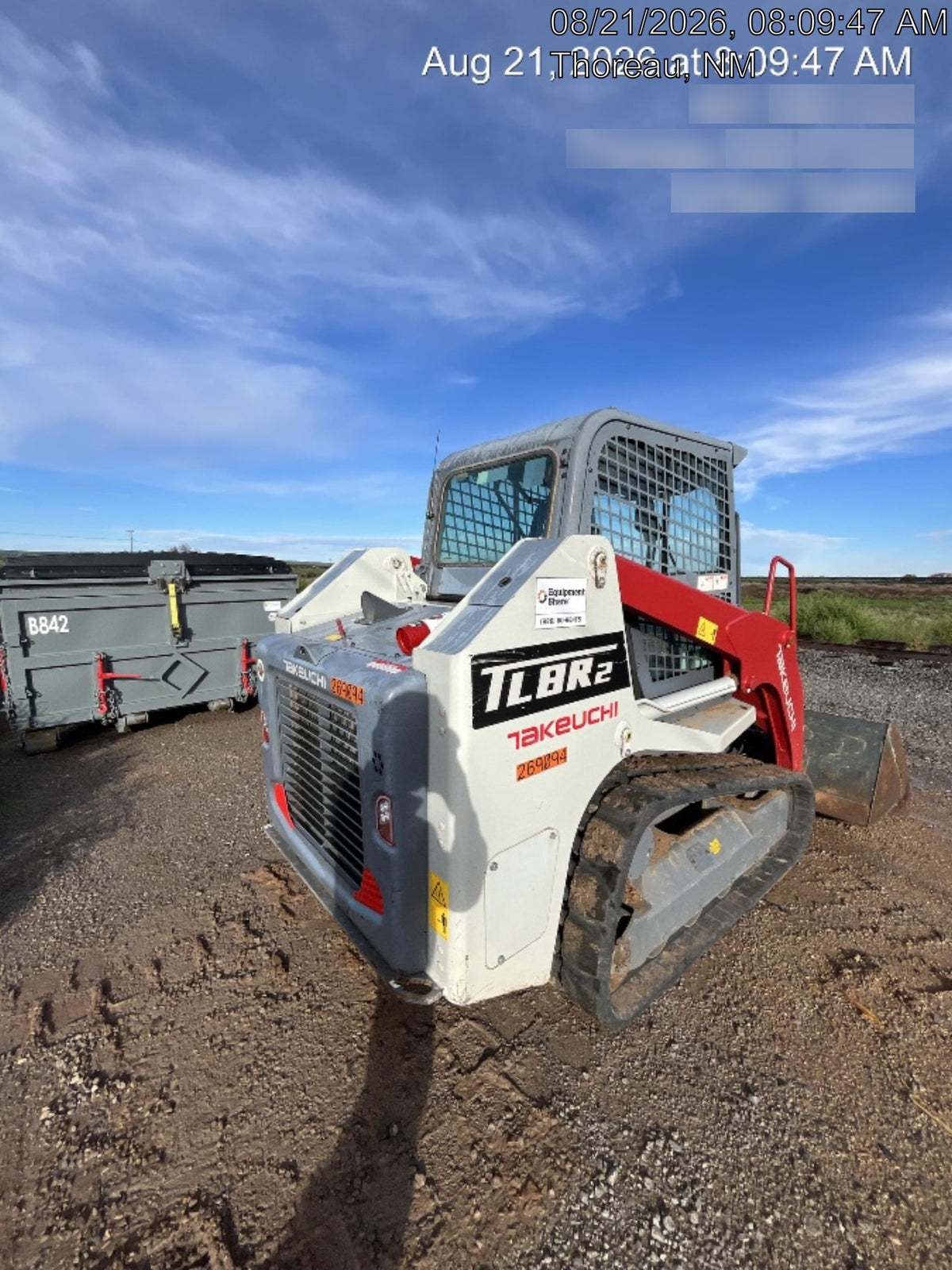 2022 TAKEUCHI TL8R2-CR