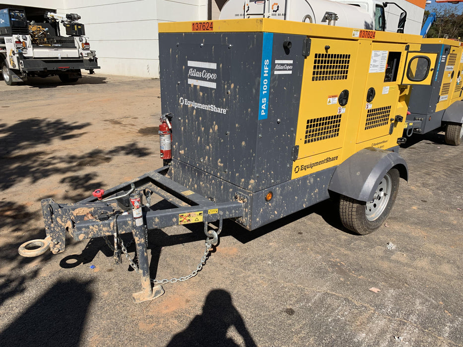 2021 ATLAS COPCO PAS 100 HF CS Enclosed