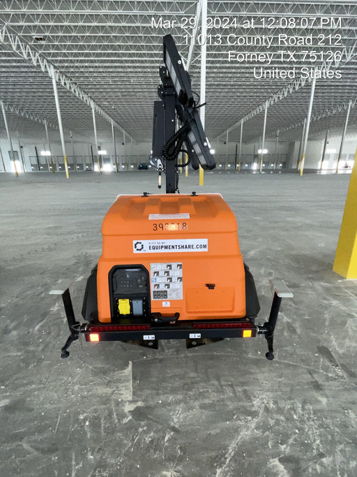 2024 Generac MLT2 Diesel, Flex Switch 120V Input, Powerzone Controller, 
(4) 320W LED Lights, 4kW Generator, 39.9 Gal Fuel Tank, 2" Ball, T3