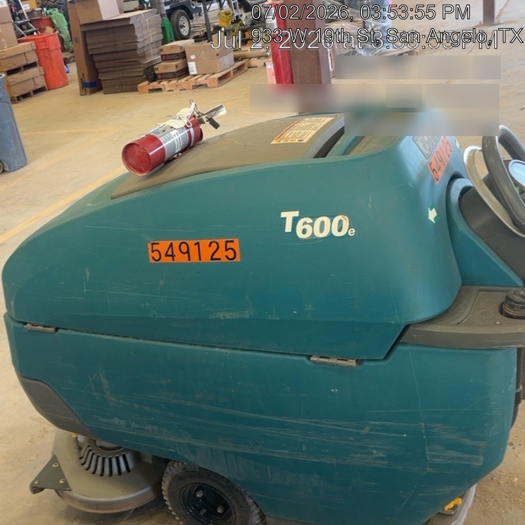2025 TENNANT T600