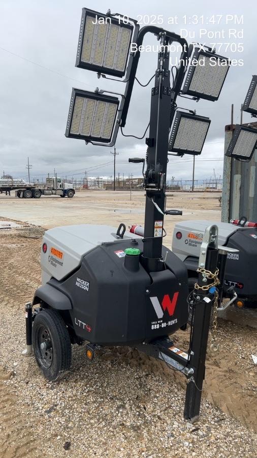 2024 Wacker Neuson LTT4 Diesel, Kohler KDW702, Deep Sea Controller, Auto Start, LED 320W, Bypass Outlet, T3